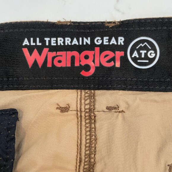Wrangler By ATG Convertible Trail Jogger Outdoor Nylon Utility Pants Tan 36 x 32 - Picture 10 of 13